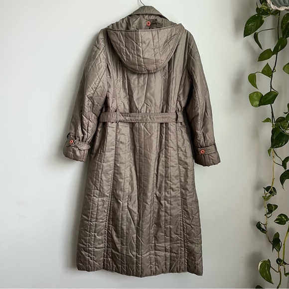 Croydon Vintage Quilted Trench - Picture 5 of 9